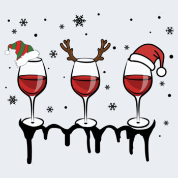 Christmas Drinks - Heavy Blend™ youth crew neck sweatshirt Design