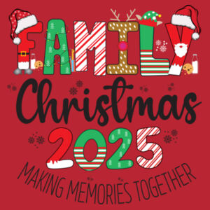Family Christmas 2025 Making memories Together - Heavy Blend™ adult crew neck sweatshirt Design