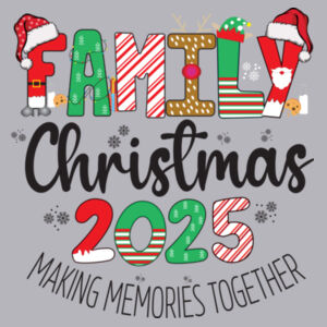 Family Christmas 2025 Making memories Together - Softstyle™ youth ringspun t-shirt Design