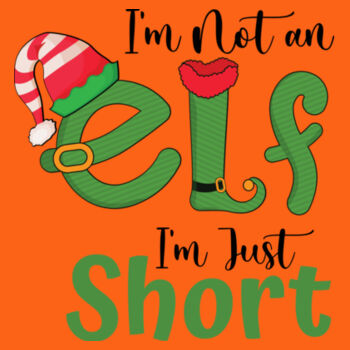 I'm not just ELF I'm just short - Heavy Blend™ hooded sweatshirt Design