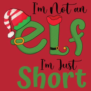I'm not just ELF I'm just short - Heavy Blend™ youth crew neck sweatshirt Design