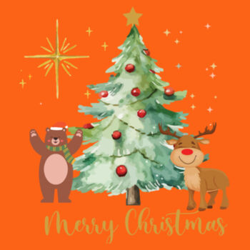 Merry Christmas with beer and reindeer - Heavy Blend™ youth hooded sweatshirt Design