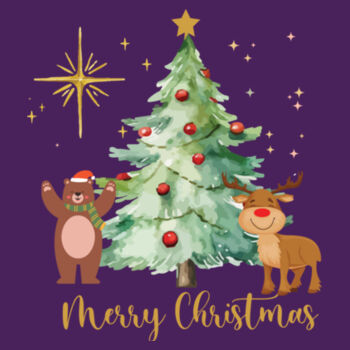 Merry Christmas with beer and reindeer - Softstyle™ youth ringspun t-shirt Design