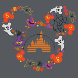 Disney Halloween Mice face - Heavy Blend™ hooded sweatshirt Design