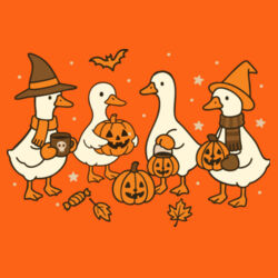 Halloween Duck - Heavy Blend™ youth hooded sweatshirt Design