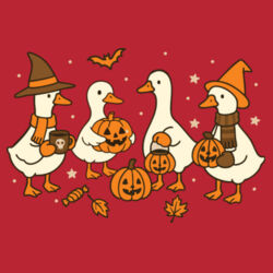 Halloween Duck - Heavy Blend™ adult crew neck sweatshirt Design