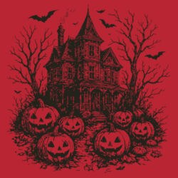 Halloween Night - Heavy Blend™ adult crew neck sweatshirt Design