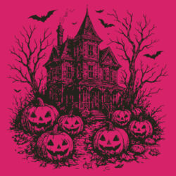 Halloween Night - Softstyle™ women's ringspun t-shirt Design