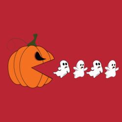 Halloween Pumpkin Ghost Eater - Heavy Blend™ adult crew neck sweatshirt Design