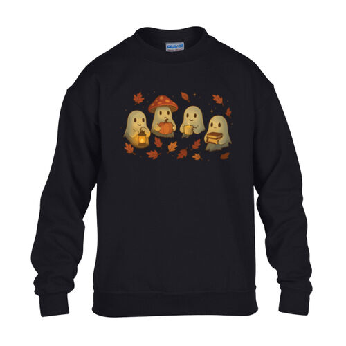Halloween NIght 4 Ghost - Heavy Blend™ youth crew neck sweatshirt Thumbnail