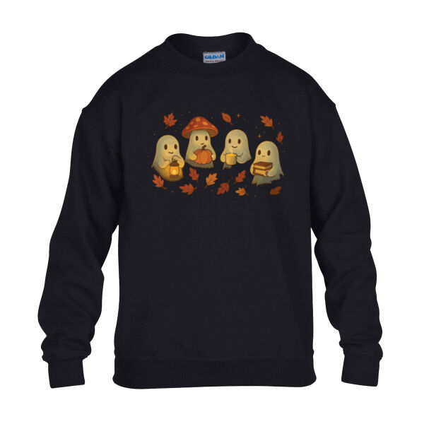 Halloween NIght 4 Ghost - Heavy Blend™ youth crew neck sweatshirt Thumbnail
