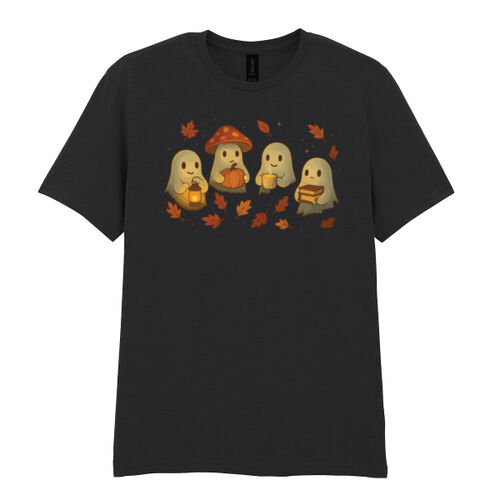 Halloween NIght 4 Ghost - Softstyle™ adult ringspun t-shirt Thumbnail
