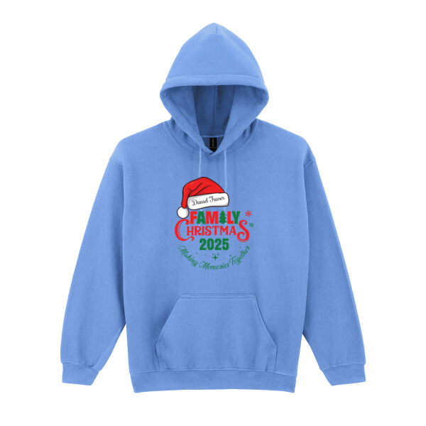 Family Christmas 2025 Making Memories Together - Heavy Blend™ hooded sweatshirt Thumbnail
