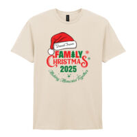 Family Christmas 2025 Making Memories Together - Softstyle™ adult ringspun t-shirt Thumbnail
