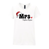 Mrs T shirt Design - Softstyle™ women's ringspun t-shirt Thumbnail
