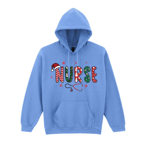 Nurse Christmas Design - Heavy Blend™ hooded sweatshirt Thumbnail