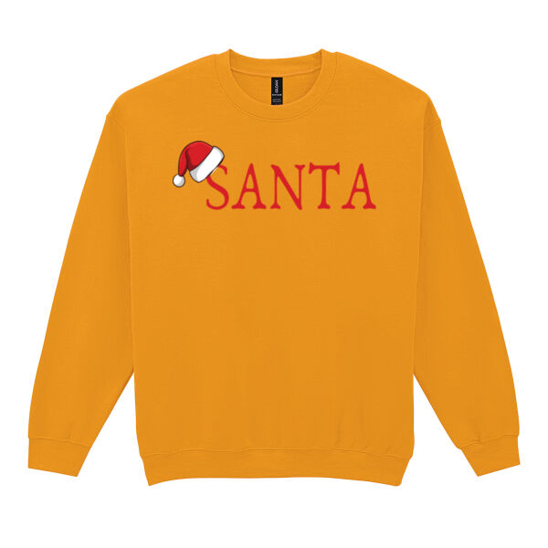 Santa Christmas - Heavy Blend™ adult crew neck sweatshirt Thumbnail
