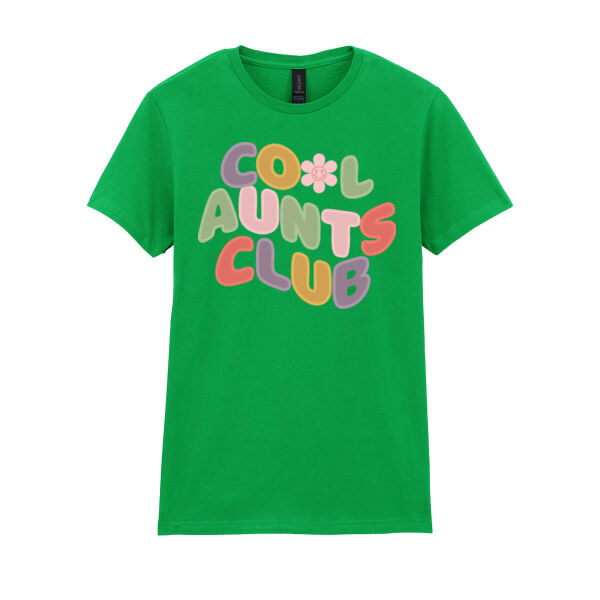 Cool Aunts Club - Softstyle™ women's ringspun t-shirt Thumbnail
