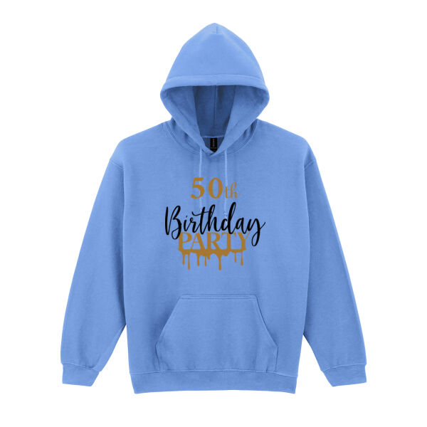 50th Birthday Party - Heavy Blend™ hooded sweatshirt Thumbnail
