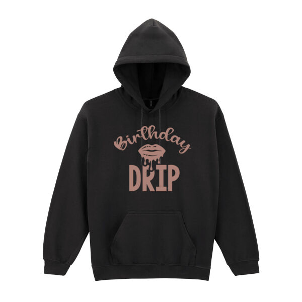 Birthday Drip - Heavy Blend™ hooded sweatshirt Thumbnail