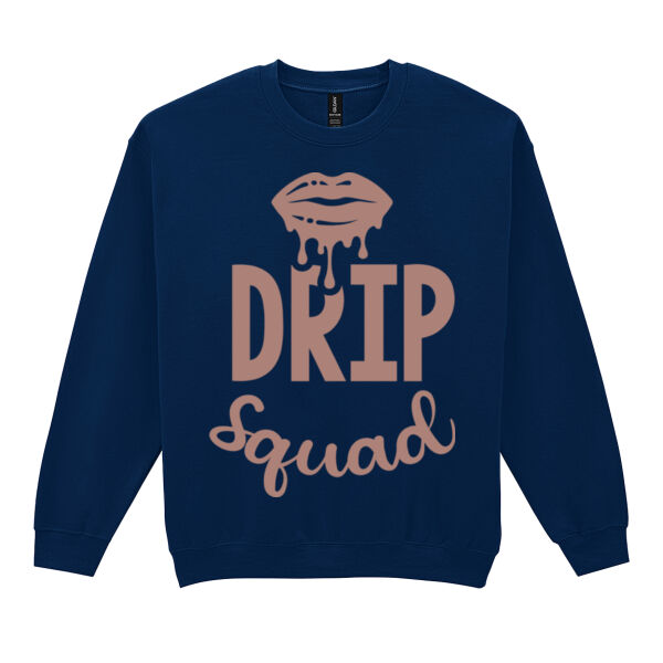 Drip Squad - Heavy Blend™ adult crew neck sweatshirt Thumbnail