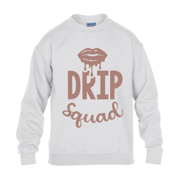 Drip Squad - Heavy Blend™ youth crew neck sweatshirt Thumbnail