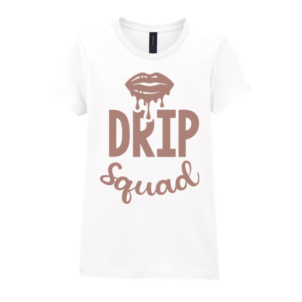 Drip Squad - Softstyle™ women's ringspun t-shirt Thumbnail