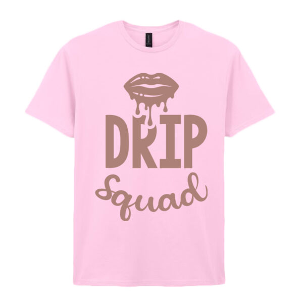 Drip Squad - Softstyle™ adult ringspun t-shirt Thumbnail