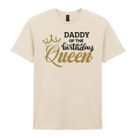Daddy of the Birthday Queen - Softstyle™ adult ringspun t-shirt Thumbnail