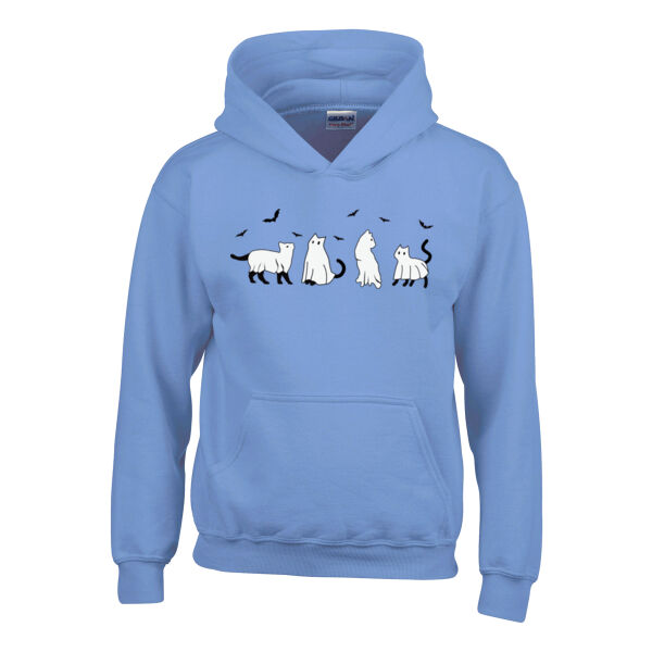 Halloween cats - Heavy Blend™ youth hooded sweatshirt Thumbnail