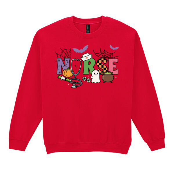 Nurse - Heavy Blend™ adult crew neck sweatshirt Thumbnail