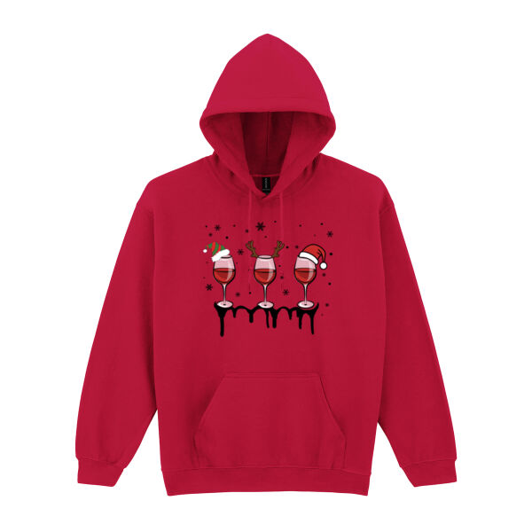 Christmas Drinks - Heavy Blend™ hooded sweatshirt Thumbnail
