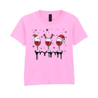 Christmas Drinks - Softstyle™ youth ringspun t-shirt Thumbnail