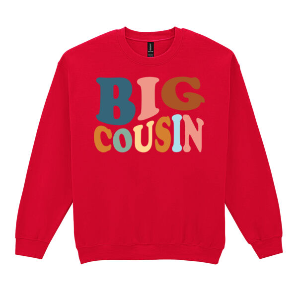 Big Cousin - Heavy Blend™ adult crew neck sweatshirt Thumbnail