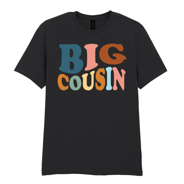 Big Cousin - Softstyle™ adult ringspun t-shirt Thumbnail