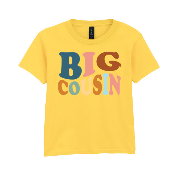 Big Cousin - Softstyle™ youth ringspun t-shirt Thumbnail