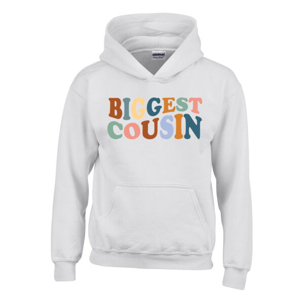 Biggest Cousin - Heavy Blend™ youth hooded sweatshirt Thumbnail