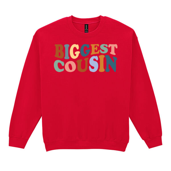 Biggest Cousin - Heavy Blend™ adult crew neck sweatshirt Thumbnail