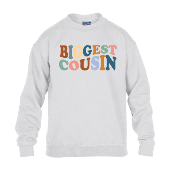 Biggest Cousin - Heavy Blend™ youth crew neck sweatshirt Thumbnail
