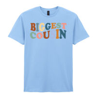 Biggest Cousin - Softstyle™ adult ringspun t-shirt Thumbnail