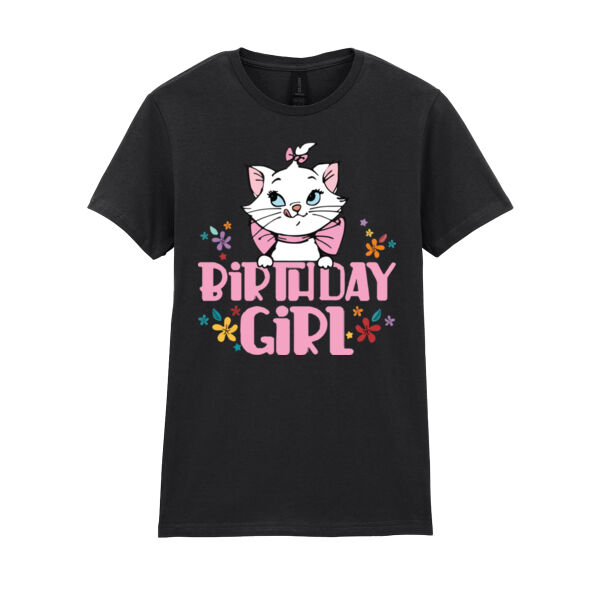 Birthday Girl - Softstyle™ women's ringspun t-shirt Thumbnail
