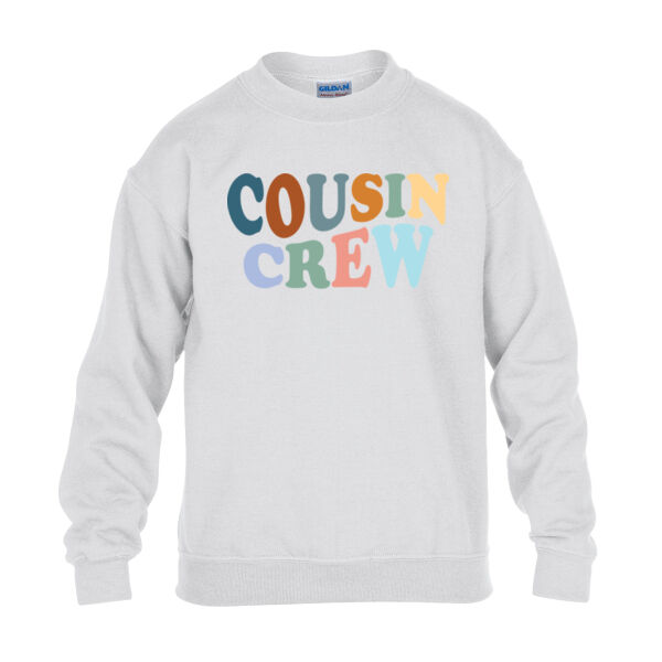 Cousin Crew - Heavy Blend™ youth crew neck sweatshirt Thumbnail