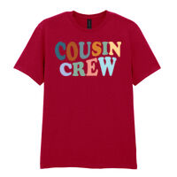 Cousin Crew - Softstyle™ adult ringspun t-shirt Thumbnail