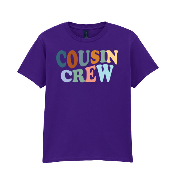 Cousin Crew - Softstyle™ youth ringspun t-shirt Thumbnail