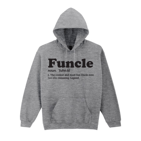 Funcle - Heavy Blend™ hooded sweatshirt Thumbnail