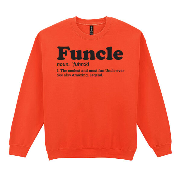 Funcle - Heavy Blend™ adult crew neck sweatshirt Thumbnail