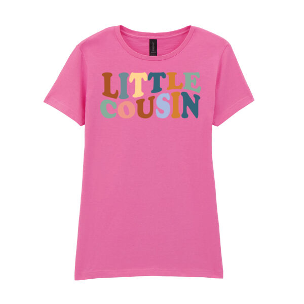 Little Cousin - Softstyle™ women's ringspun t-shirt Thumbnail