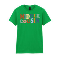 Middle Cousin - Softstyle™ women's ringspun t-shirt Thumbnail