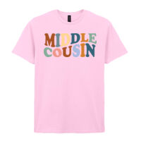 Middle Cousin - Softstyle™ adult ringspun t-shirt Thumbnail