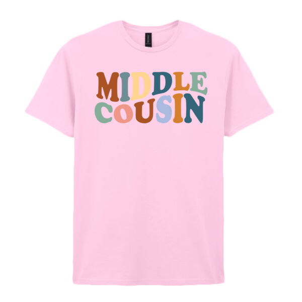 Middle Cousin - Softstyle™ adult ringspun t-shirt Thumbnail